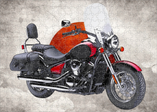puzzle s motorkou Kawasaki Vulcan 900 Classic LT