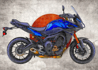 puzzle s motorkou YAMAHA FJ-09 ABS