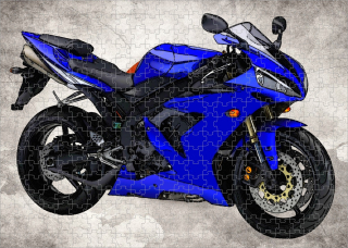 puzzle s motorkou YAMAHA 