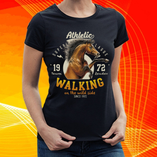 dámské tričko s koněm