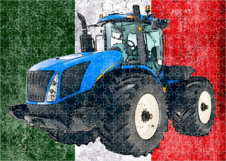 puzzle s traktorem NEW HOLLAND T9
