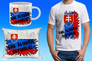 dárkový set s vlajkou Slovenská republika