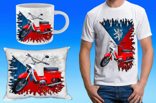 dárkový set s motorkou PYONÍR 50 typ 21 sport