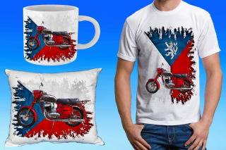 dárkový set s motorkou 250 PANELKA