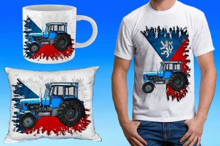 dárkový set s traktorem ZETOR 4011