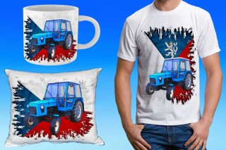 dárkový set s traktorem ZETOR 5511