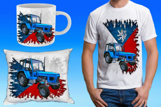 dárkový set s traktorem ZETOR 6911