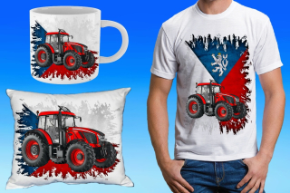 dárkový set s traktorem ZETOR Crystal 160