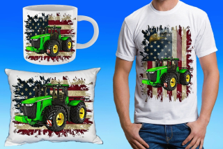 John Deere 9560R dárkový set 