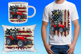 Massey Ferguson 7726 dárkový set  