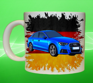 Moon River AUDI S3 sedan hrnek s autem