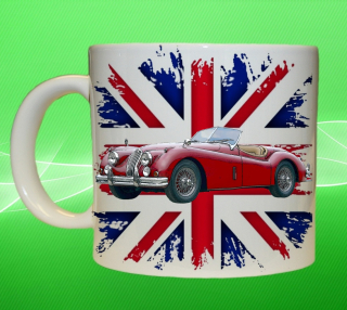 hrnek s Jaguar XK140 MC Roadster 
