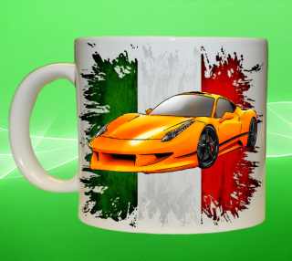 hrnek s Ferrari 
