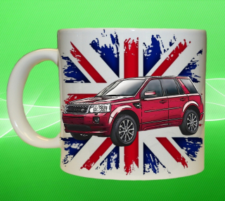 hrnek s Land Rover Freelander