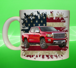 hrnek s GMC Canyon Denali