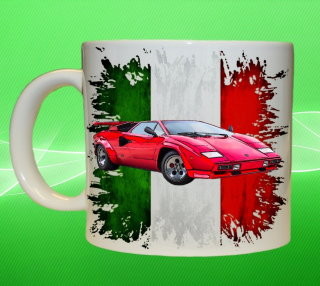 hrnek s Lamborghini Countach