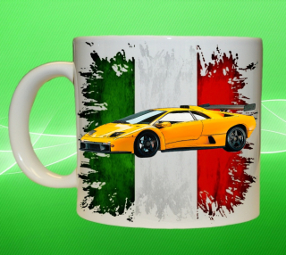 hrnek s Lamborghini Diablo