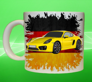 hrnek s Porsche Cayman GTS