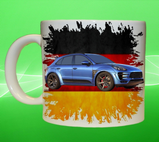 hrnek s Porsche Macan