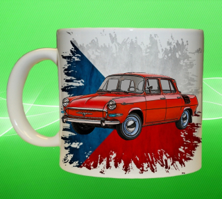 hrnek s autem  České auta 9  75ml