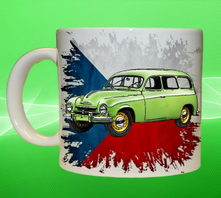 hrnek s autem  České auta 10  330 ml