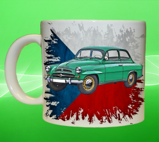 hrnek s autem  České auta 45