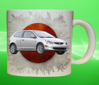 hrnek s Hondou Honda Civic Si