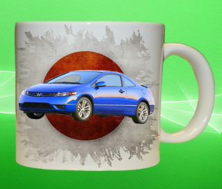 hrnek s Hondou Honda Civic