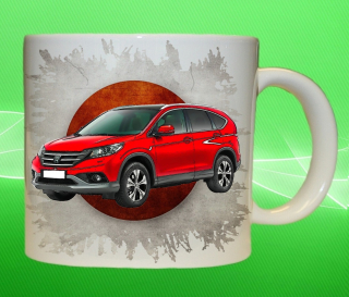 hrnek s Hondou Honda CR-V II
