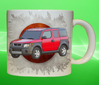 hrnek s Hondou Honda Element