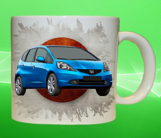 hrnek s Hondou Honda Jazz