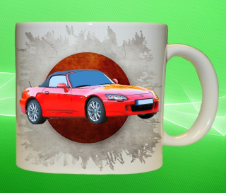 hrnek s Hondou Honda S2000