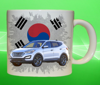 hrnek s Hyundai Santa Fe