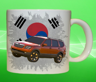 hrnek s Kia Borrego