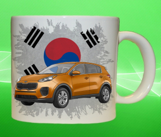 hrnek s Kia Sportage