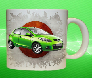 hrnek s Mazda 2 