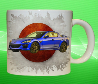 hrnek s Mazda RX-8 