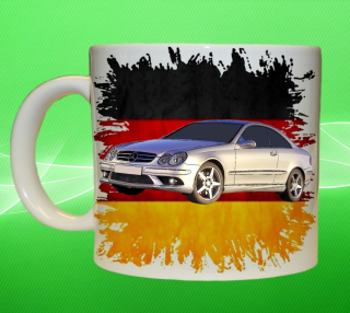 hrnek s Mercedes-Benz CLK 209