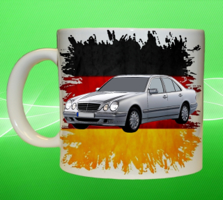 hrnek s Mercedes-Benz E 210