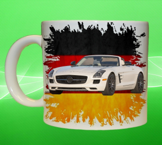 hrnek s Mercedes-Benz SLS