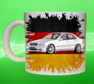 hrnek s Mercedes-Benz W203 C Class