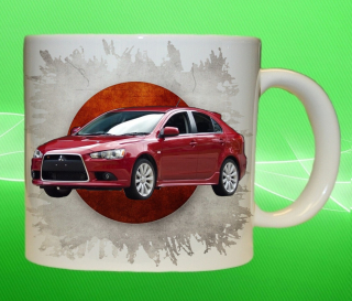 hrnek s Mitsubishi  Lancer sportback