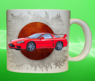 hrnek s Mitsubishi 3000GT