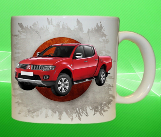 hrnek s Mitsubishi L200