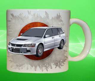 hrnek s Mitsubishi Lancer Evolution Wagon