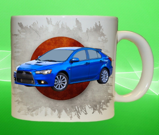 hrnek s Mitsubishi Lancer Sportback