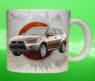 hrnek s Mitsubishi Outlander GT