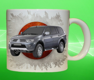 hrnek s Mitsubishi Pajero sport