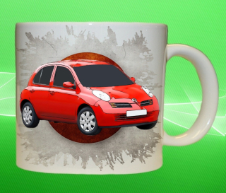 hrnek s Nissan Micra II