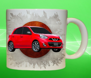 hrnek s Nissan Micra 